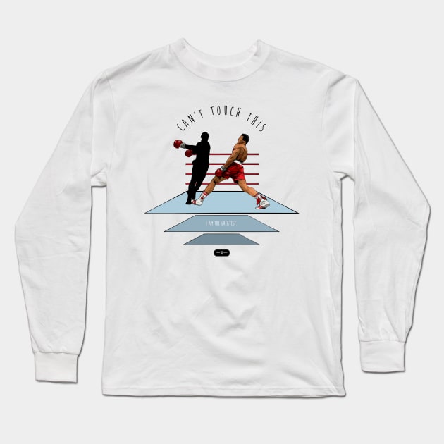 Ali Can't Touch This Long Sleeve T-Shirt by deenallydesigns